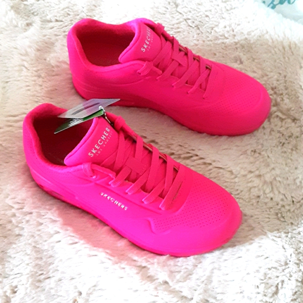 Skechers Bright Pink Shoes